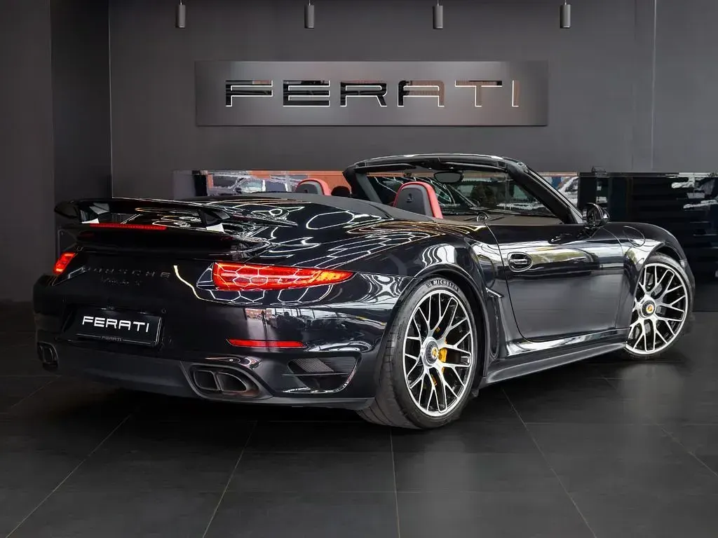 Gebraucht Porsche 911 Turbo S Cabriolet 560 PS (411 kW) 2014 Schwarz Cabrio