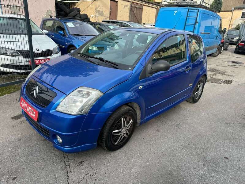 Lack blau 'grand pavois Gebraucht 2005 Citroën C2 VTR Sport Kleinwagen | 1.499 € (Fairer Preis) - Bild 1/4