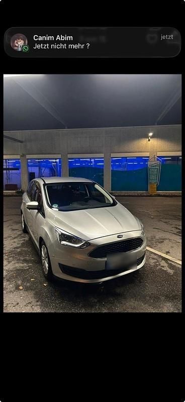 Gebraucht Ford C-MAX Trend 125 PS (91 kW) 2016 Silber Van / Kleinbus