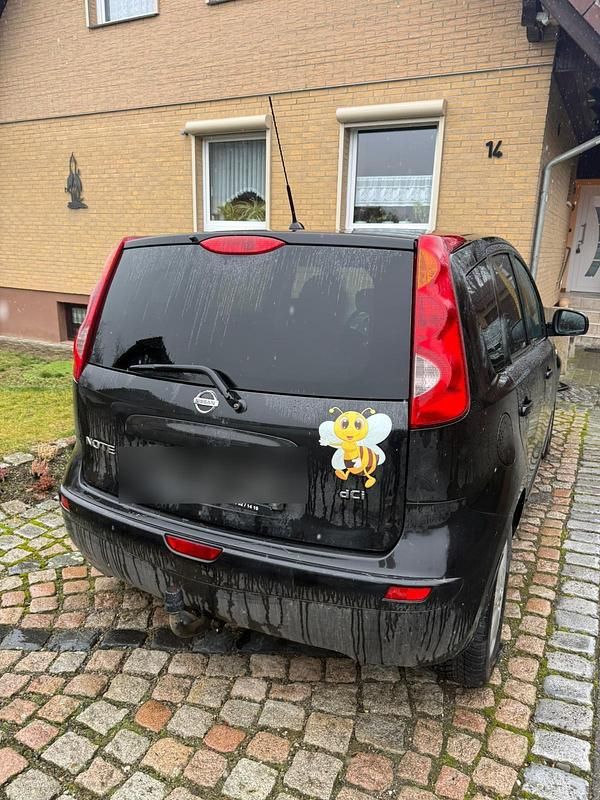 Gebraucht Nissan Note 103 PS (75 kW) 2008 Schwarz Kleinwagen