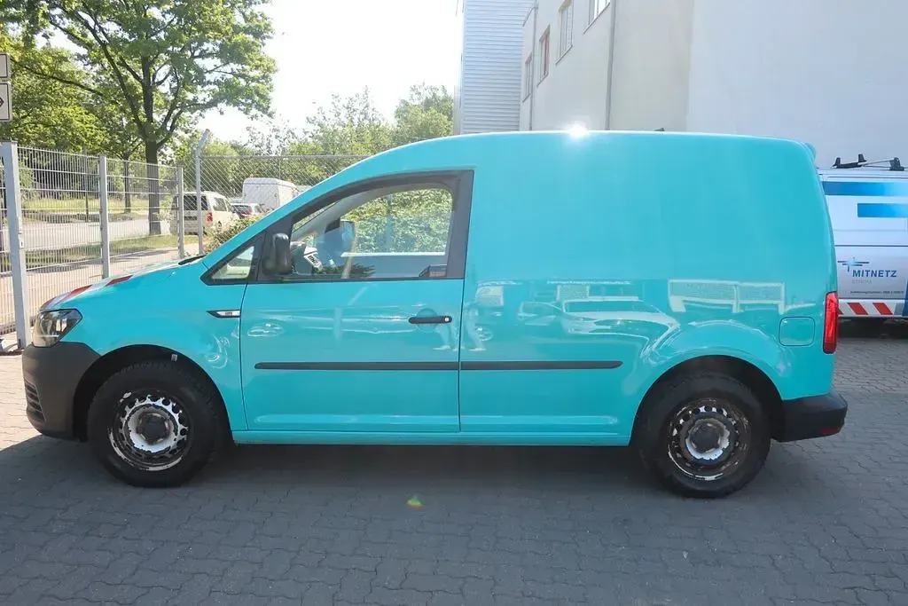 Gebraucht VW Caddy 75 PS (55 kW) 2016 Grün Van / Kleinbus
