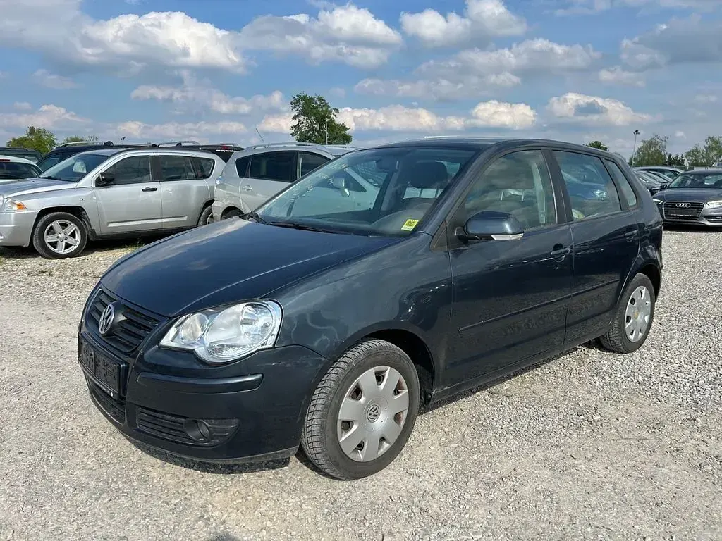 Gebraucht VW Polo Comfortline 60 PS (44 kW) 2009 Blau Kleinwagen