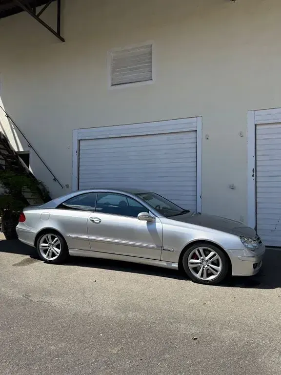Gebraucht Mercedes CLK500 Avantgarde 387 PS (284 kW) 2007 Silber Coupé