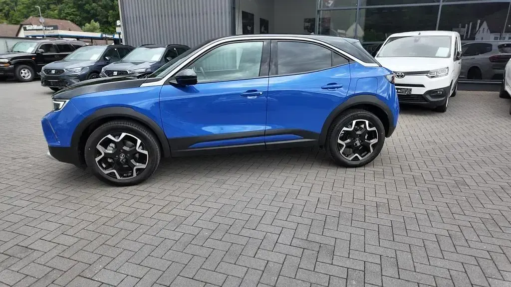 Gebraucht Opel Mokka Ultimate 131 PS (96 kW) 2021 Perl blauvoltaik blau SUV