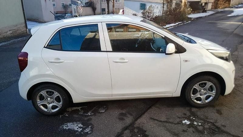 Gebraucht Kia Picanto Edition 7 67 PS (49 kW) 2018 Weiß Kleinwagen