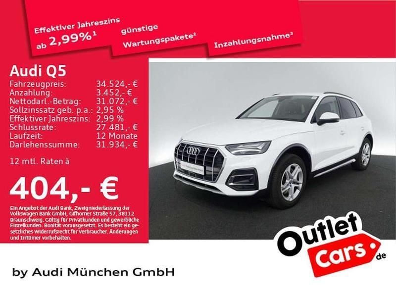 Ibisweiß Gebraucht 2022 Audi Q5 Ambiente SUV | 34.524 € (Superpreis) - Bild 1/1
