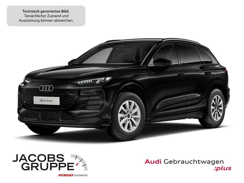 Mythosschwarz Gebraucht 2025 Audi Q6 e-tron Performance SUV | 54.930 € (Superpreis) - Bild 1/4