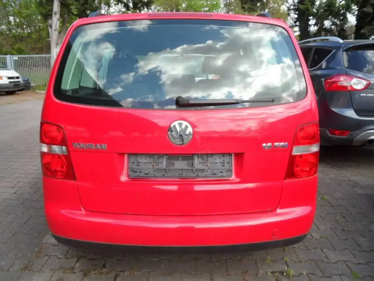 Gebraucht VW Touran 116 PS (85 kW) 2004 Rot Van / Kleinbus