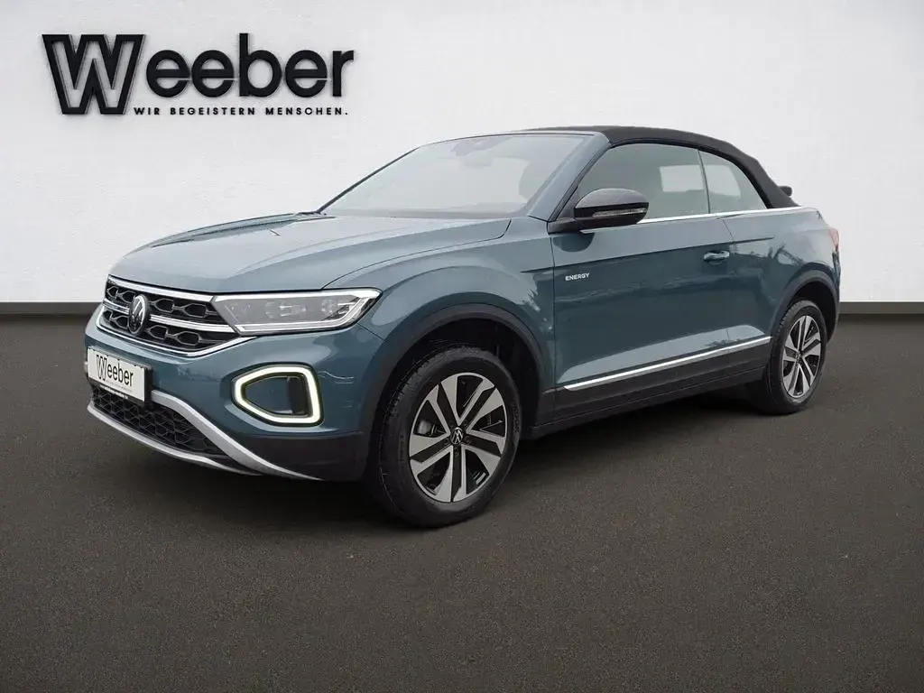 Neu VW T-Roc Cabriolet 150 PS (110 kW) 2025 Schwarz Cabrio