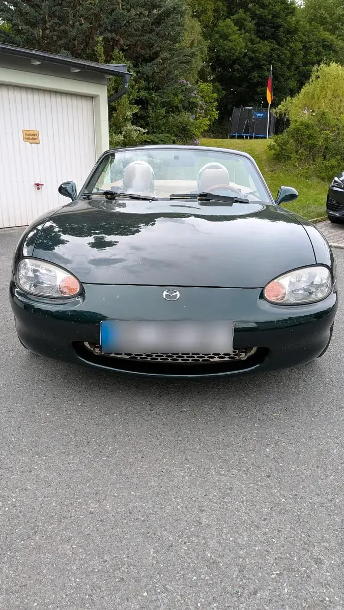 Gebraucht Mazda MX5 110 PS (80 kW) 1999 Grün Cabrio