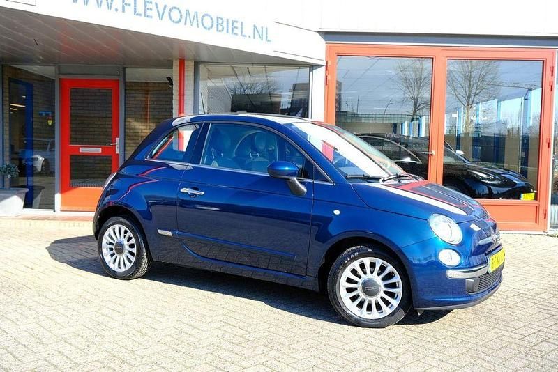Gebraucht Fiat 500 Lounge 86 PS (63 kW) 2014 Blau