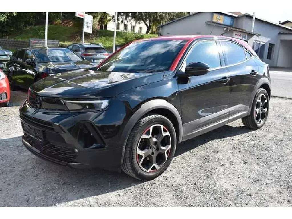 Gebraucht Opel Mokka GS Line 131 PS (96 kW) 2021 Diamond black/dach rot (metallic) SUV