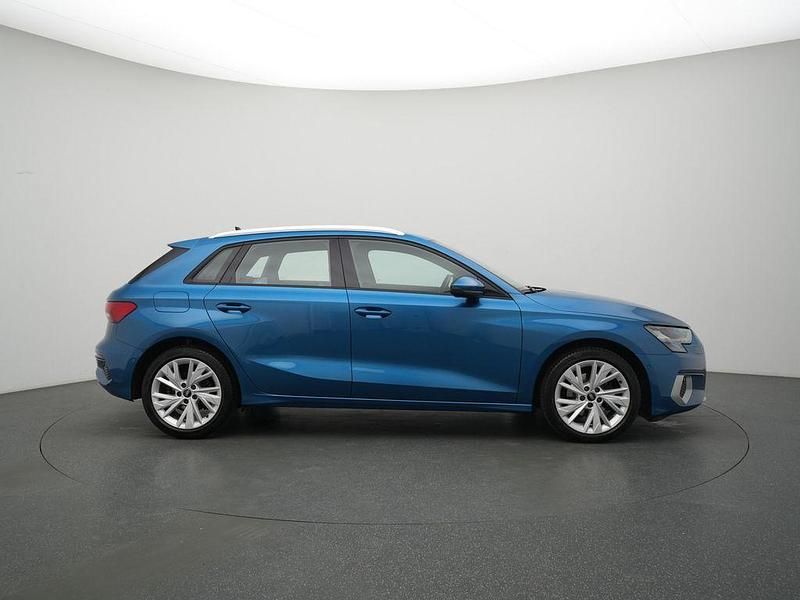 Usata Audi A3 Advanced 150 CV (110 kW) 2021 Blu Berlina