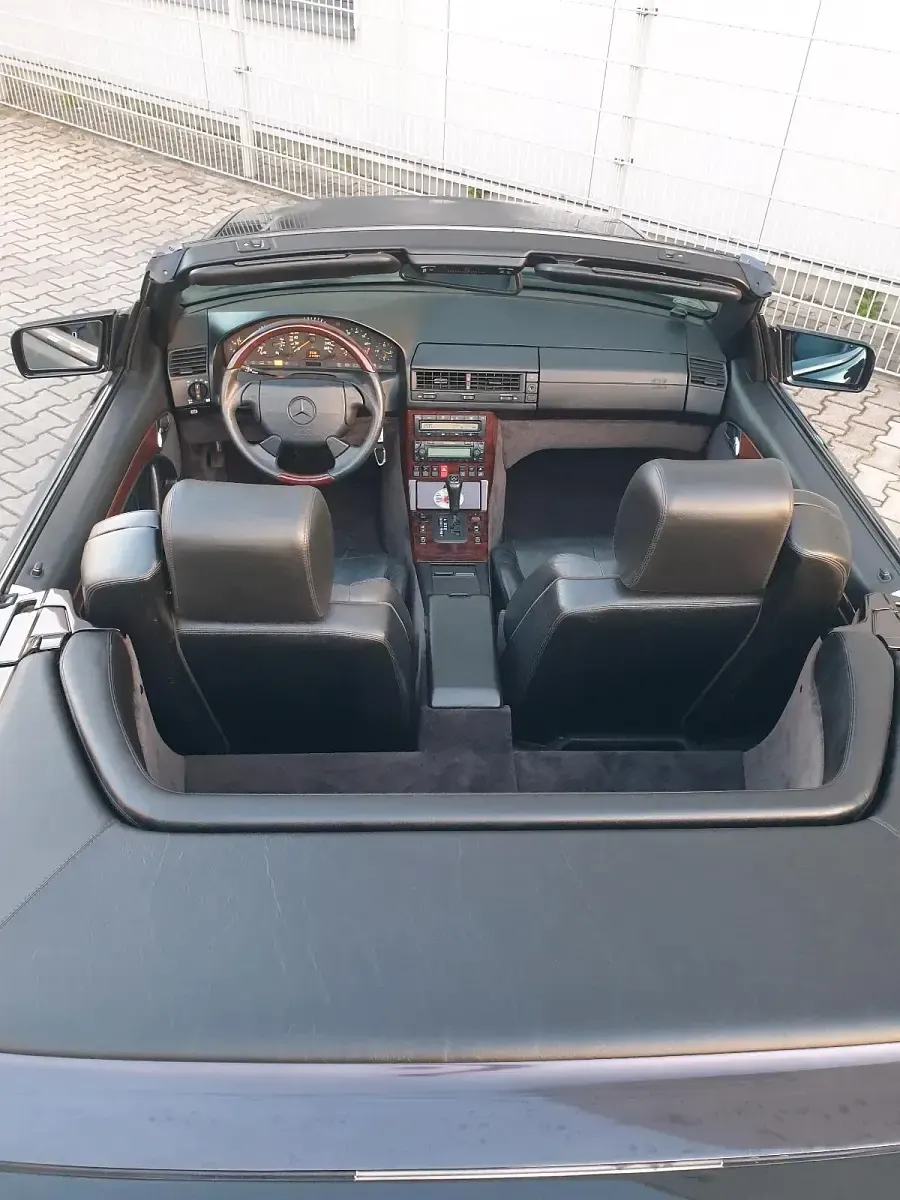 Gebraucht Mercedes SL280 193 PS (141 kW) 1997 Schwarz Cabrio