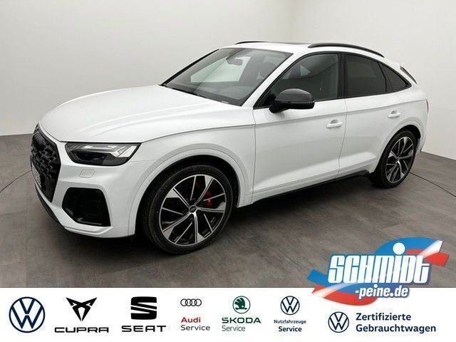 Gletscherweiss metallic (white), metallic Gebraucht 2023 Audi SQ5 Sportback Sport SUV | 68.400 € (Teuer) - Bild 1/4