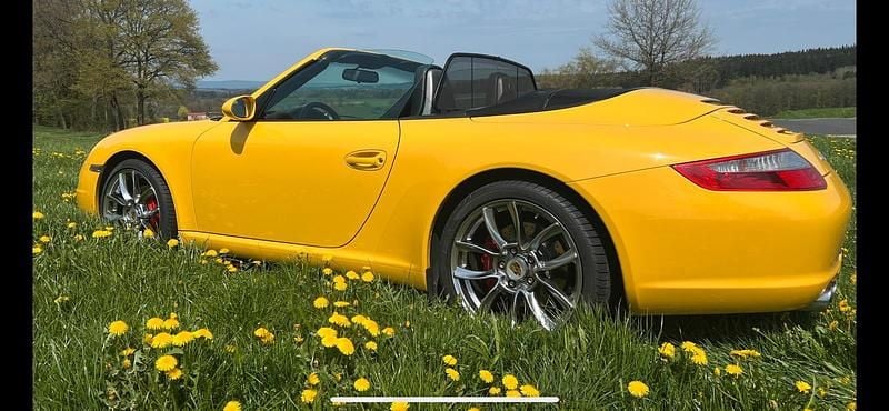 Gebraucht Porsche 997 Chrono 355 PS (261 kW) 2005 Gelb Cabrio