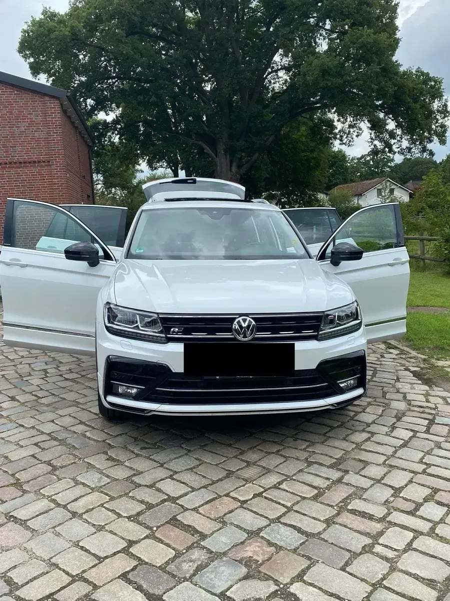 Gebraucht VW Tiguan R-line 190 PS (139 kW) 2019 Weiß SUV
