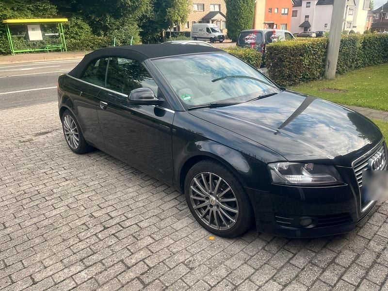 Schwarz Gebraucht 2009 Audi A3 Cabriolet Cabrio | 6.800 € - Bild 1/3