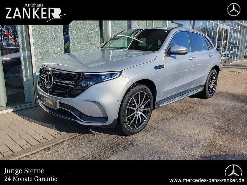 Lack hightechsilber Gebraucht 2020 Mercedes EQC400 AMG SUV | 35.900 € (Fairer Preis) - Bild 1/4