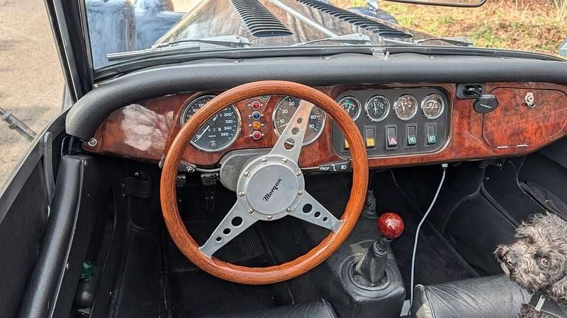 Gebraucht Morgan Plus 8 190 PS (139 kW) 1995 Blau Cabrio