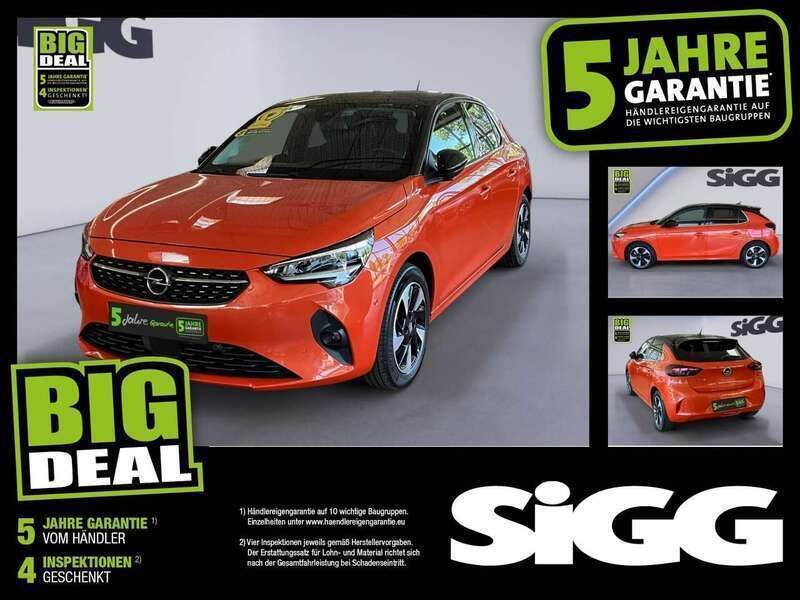 Power orange Gebraucht 2022 Opel Corsa-e Elegance Kleinwagen | 14.980 € (Fairer Preis) - Bild 1/4