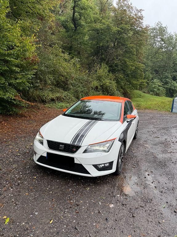 Orange Gebraucht 2014 Seat Leon ST FR Kombi | 5.800 € (Superpreis) - Bild 1/4