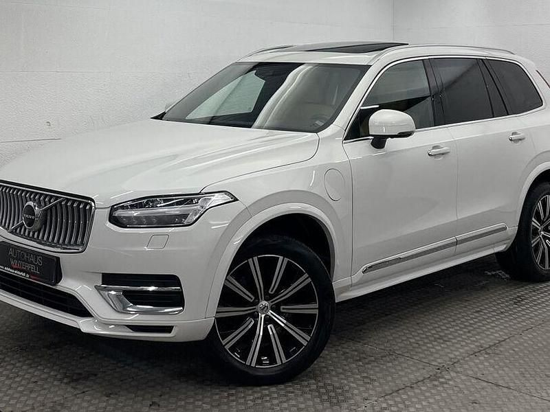 Ice white, solid Gebraucht 2022 Volvo XC90 Inscription SUV | 43.800 € (Superpreis) - Bild 1/4