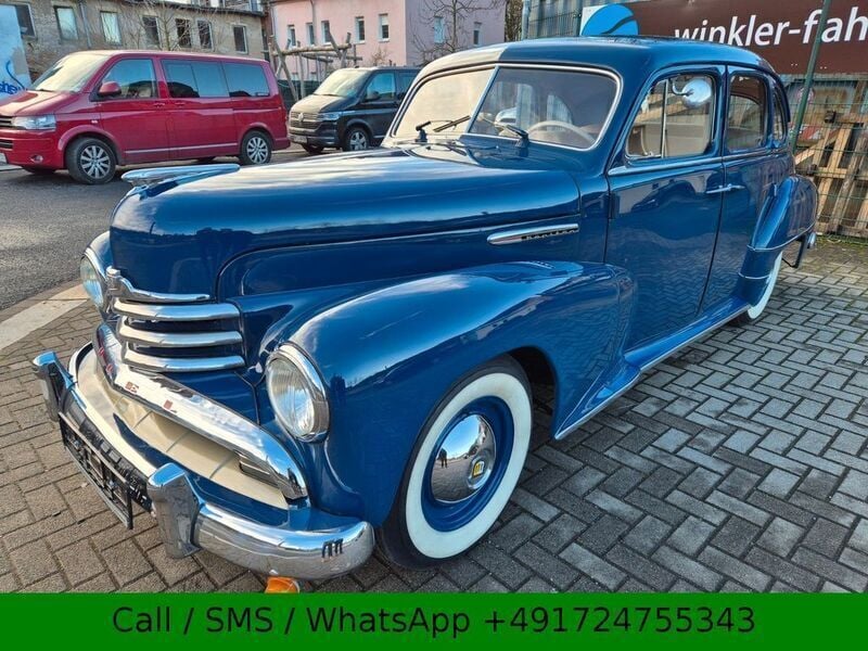 Blau Gebraucht 1952 Opel Kapitän Limousine | 32.990 € - Bild 1/4