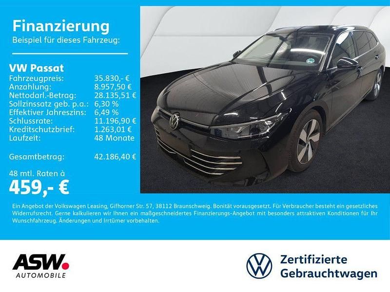 Grenadillschwarz metallic Gebraucht 2025 VW Passat Elegance Limousine | 35.830 € (Guter Preis) - Bild 1/4