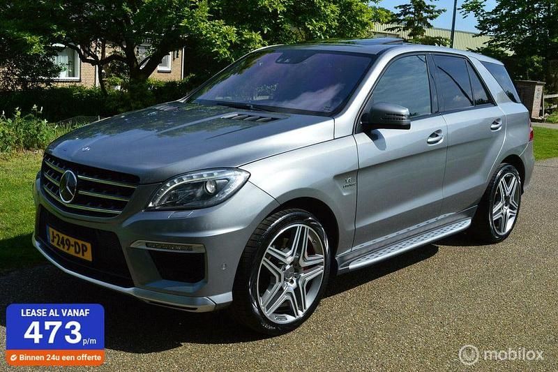 Grau Gebraucht 2013 Mercedes ML63 AMG AMG SUV | 29.500 € (Etwas zu teuer) - Bild 1/4