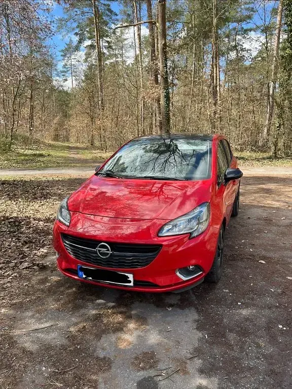 Gebraucht Opel Corsa 101 PS (74 kW) 2015 Rot Kleinwagen