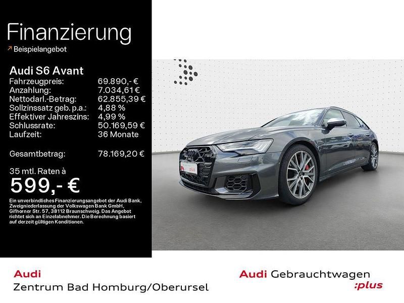 Grau Gebraucht 2024 Audi S6 Sport Kombi | 69.890 € (Fairer Preis) - Bild 1/4