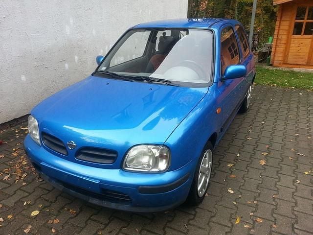 Blau metallic Gebraucht 1999 Nissan Micra Kleinwagen | 1.100 € (Guter Preis) - Bild 1/4