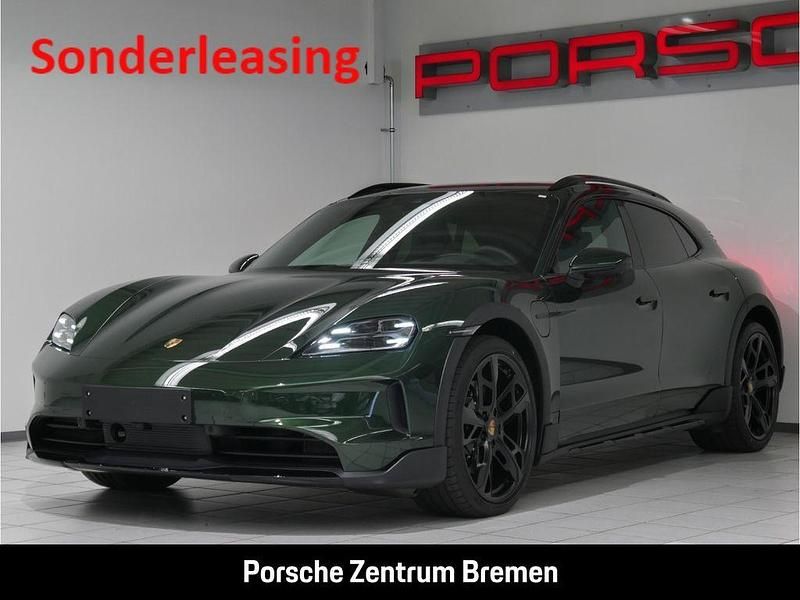 Gruen Gebraucht 2024 Porsche Taycan 4S Cross Turismo Limousine | 109.890 € - Bild 1/4