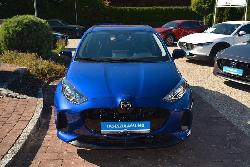 Neu Mazda 2 Exclusive-Line 92 PS (67 kW) 2025 Blau Limousine