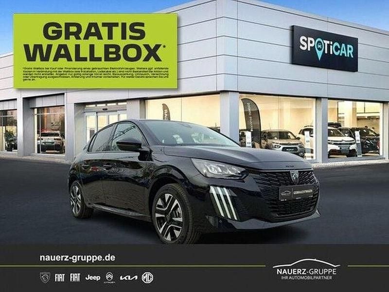 Gebraucht Peugeot e-208 11 kW (15 PS) 2024 Schwarz Kleinwagen