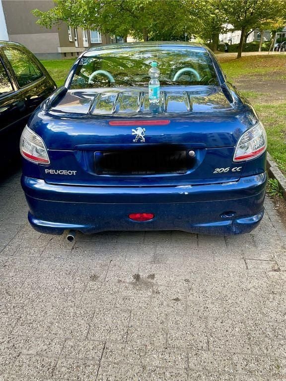 Gebraucht Peugeot 206 CC 109 PS (80 kW) 2006 Blau Cabrio