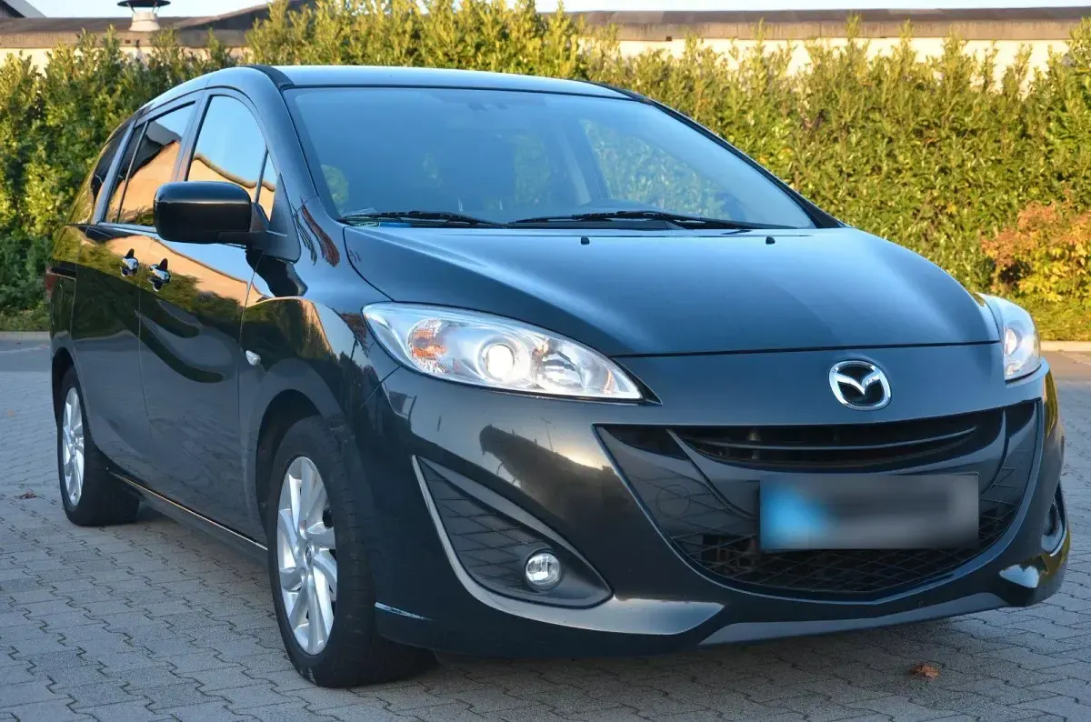 Gebraucht Mazda 5 116 PS (85 kW) 2012 Schwarz Van / Kleinbus