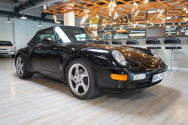 Schwarz Gebraucht 1996 Porsche 911 Carrera Cabriolet Cabrio | 66.900 € (Superpreis) - Bild 1/4