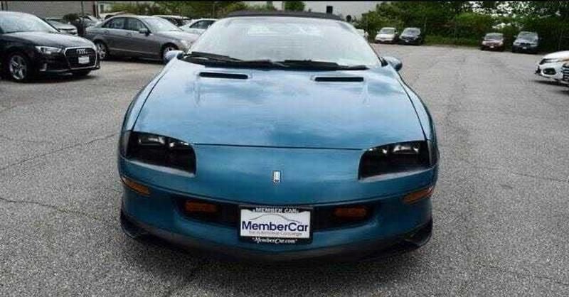 Gebraucht Chevrolet Camaro 295 PS (216 kW) 1995 Grün Cabrio