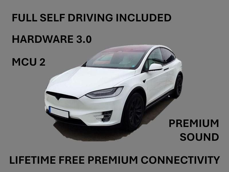 Weiß Gebraucht 2017 Tesla Model X SUV | 25.000 € (Fairer Preis) - Bild 1/4