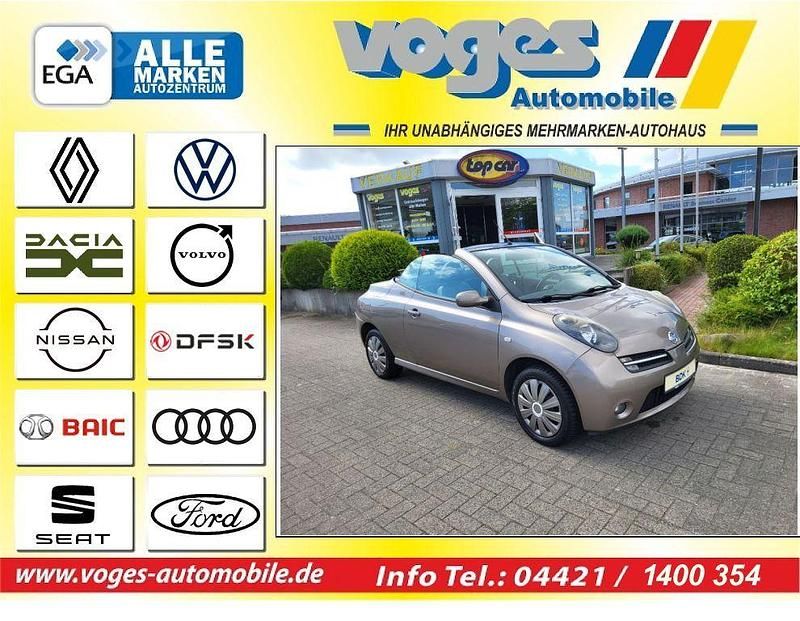 Silber Gebraucht 2006 Nissan Micra C+C Cabrio | 1.999 € (Fairer Preis) - Bild 1/4