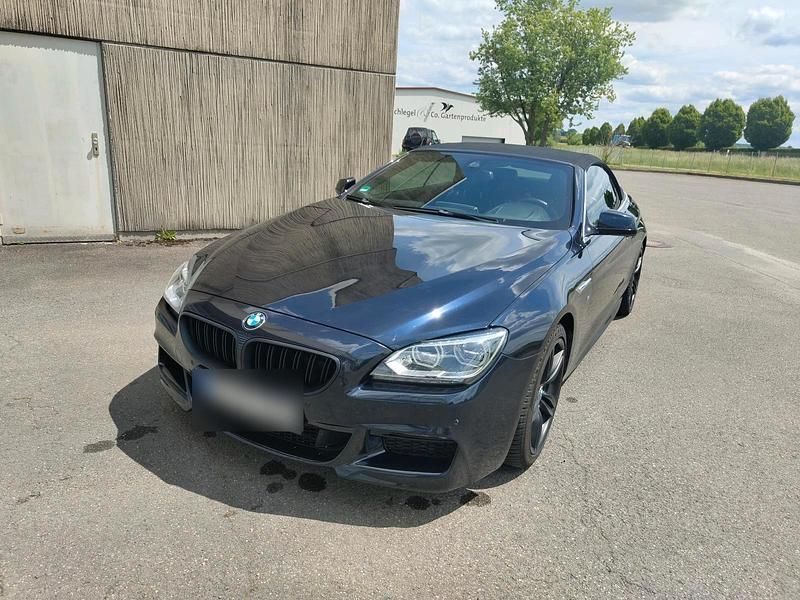 Schwarz Gebraucht 2013 BMW 640 Cabriolet M Sport Cabrio | 26.600 € (Etwas zu teuer) - Bild 1/4