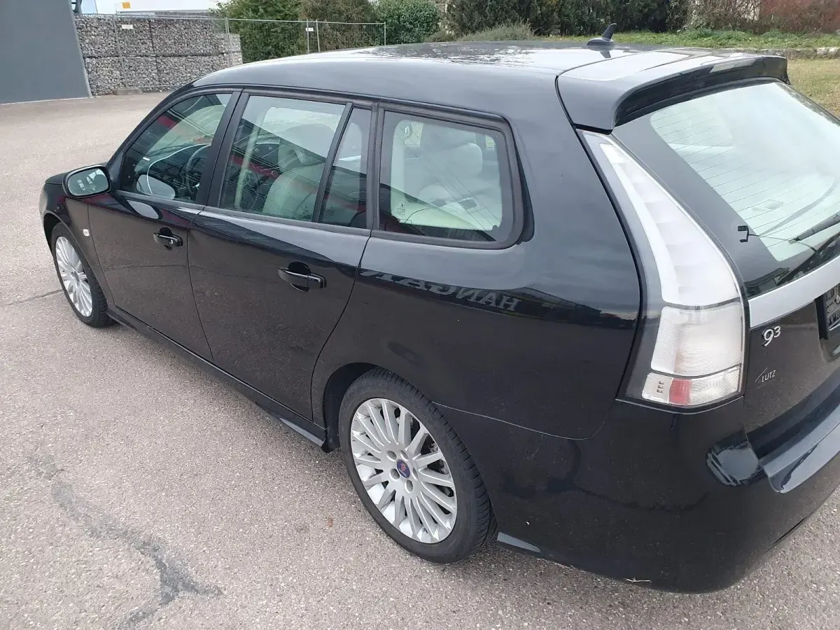 Gebraucht Saab 9-3 Vector 150 PS (110 kW) 2008 Schwarz Kombi