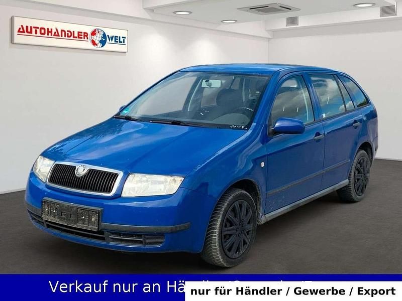 Blau Gebraucht 2003 Skoda Fabia Classic Kleinwagen | 499 € (Superpreis) - Bild 1/3