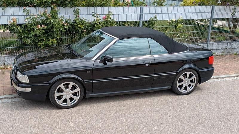 Schwarz Gebraucht 1998 Audi 80 Sport Cabrio | 8.999 € (Etwas zu teuer) - Bild 1/4