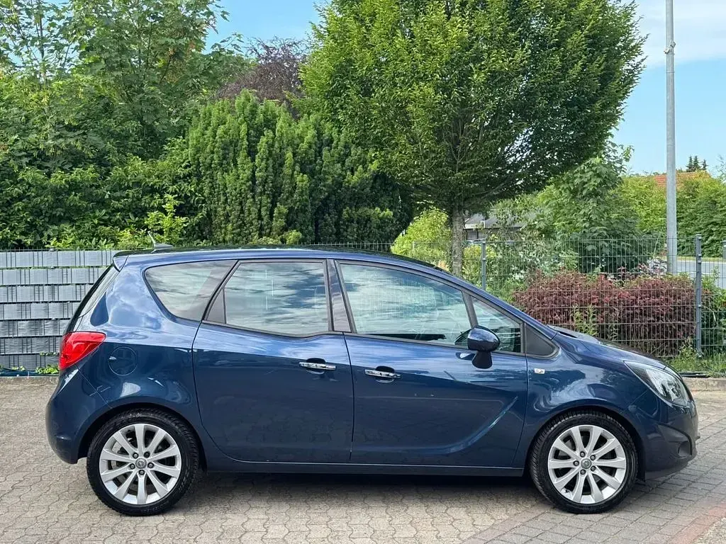 Gebraucht Opel Meriva Innovation 110 PS (80 kW) 2011 Blau Van / Kleinbus