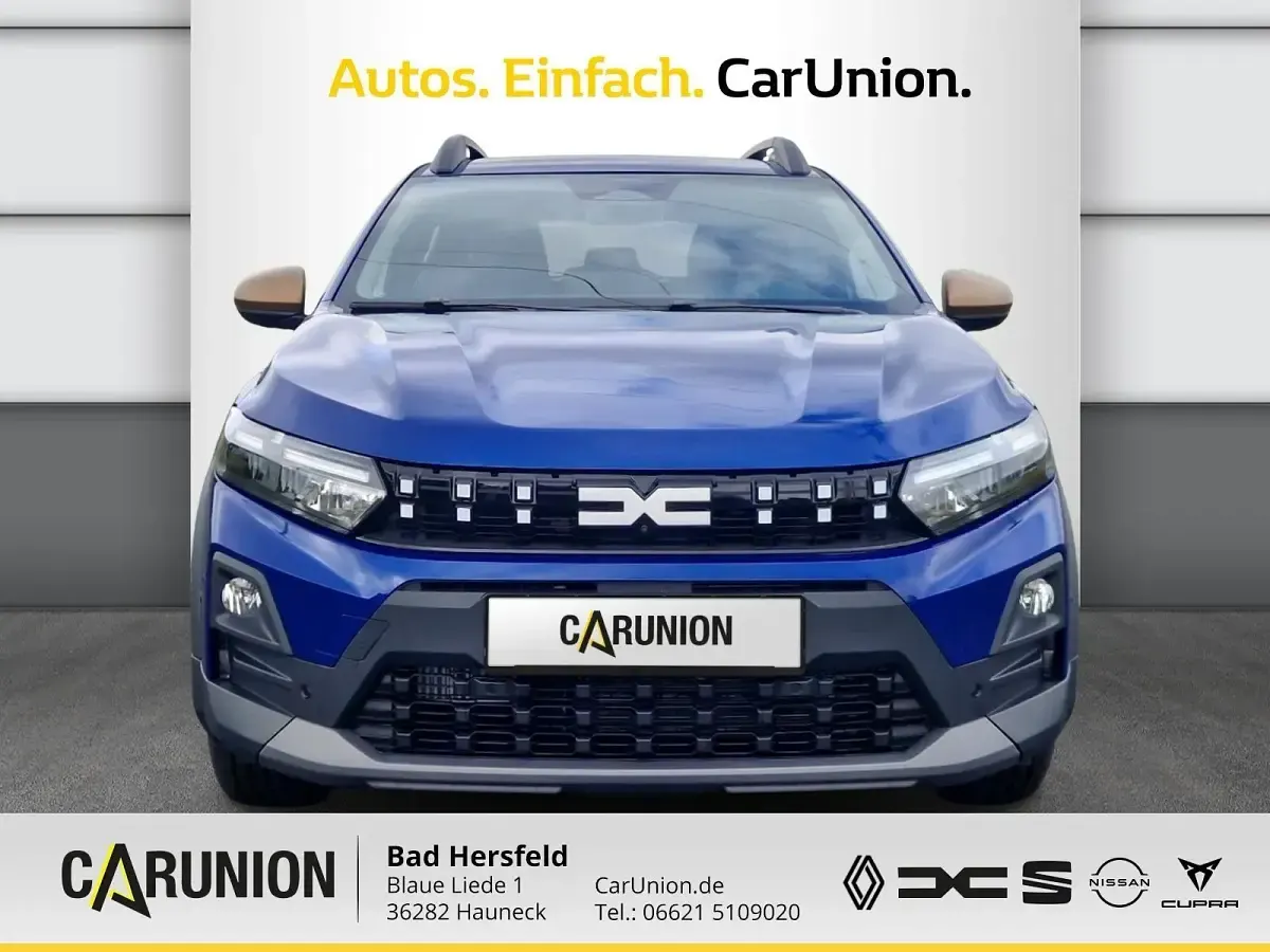 Neu Dacia Sandero Extreme 110 PS (80 kW) 2026 Ironblau metallic Limousine
