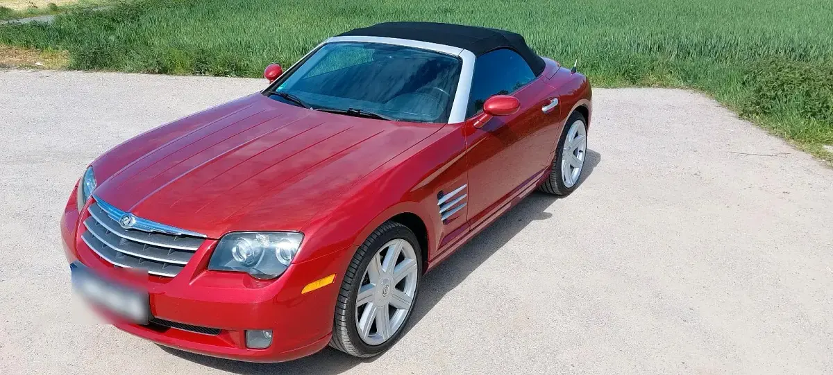 Usata Chrysler Crossfire 218 CV (160 kW) 2004 Rosso Cabrio