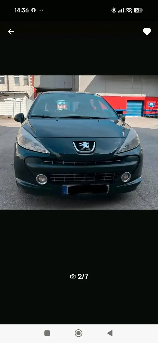 Gebraucht Peugeot 207 120 PS (88 kW) 2010 Schwarz Kleinwagen